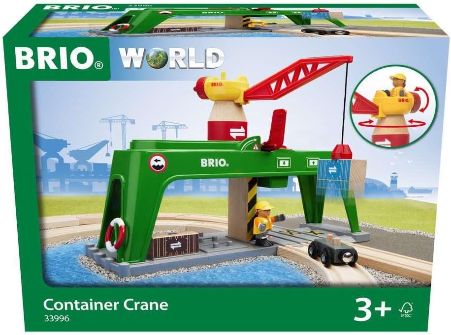 BRIO World Container Crane 33996 3+