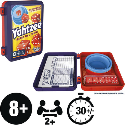 Yahtzee Dice Game 2026 Refresh by Hasbro 8+