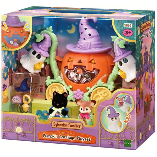 Sylvanian Families Pumpkin Carriage Playset 5869 by Epoch 3+