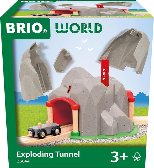 BRIO World Exploding Tunnel 36044 3+