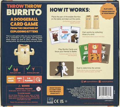 Throw Throw Burrito by Exploding Kittens 7+