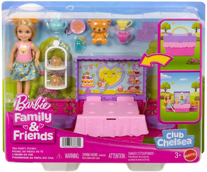 Barbie Club Chelsea Pop-Up Tea Party Doll & Playset by Mattel +3