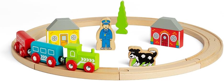 My First Train Set by Bigjigs Toys 3+