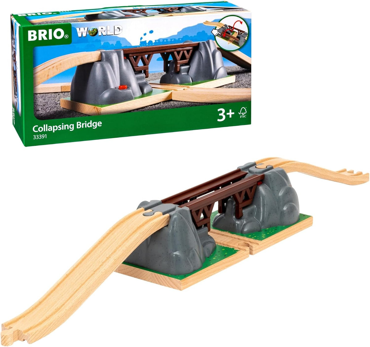 BRIO World Collapsing Bridge 33391 3+