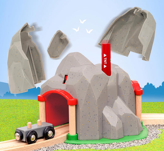 BRIO World Exploding Tunnel 36044 3+
