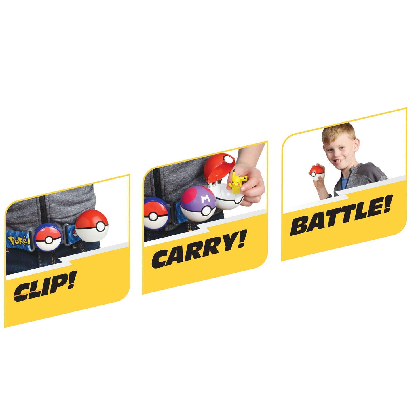 Pokémon Clip ‘N’ Go Ball Poke Ball Belt Set 4+