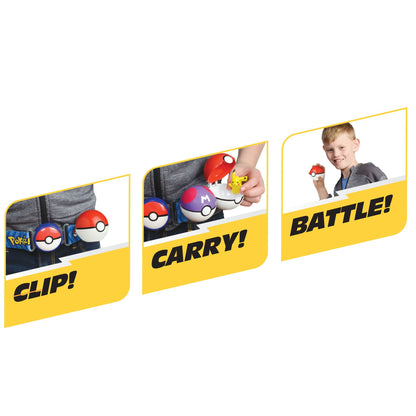 Pokémon Clip ‘N’ Go Ball Poke Ball Belt Set 4+