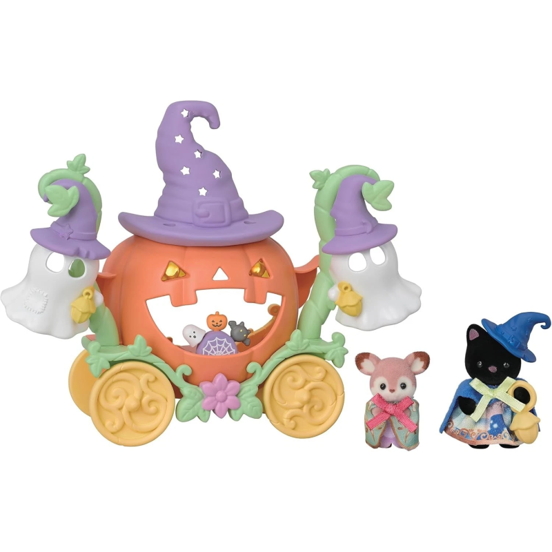 Sylvanian Families Pumpkin Carriage Playset 5869 by Epoch 3+