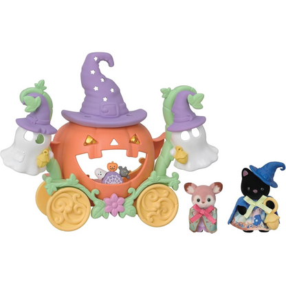 Sylvanian Families Pumpkin Carriage Playset 5869 by Epoch 3+