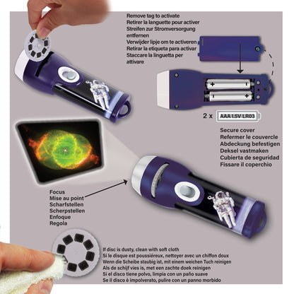Space Torch Projector by Brainstorm Toys