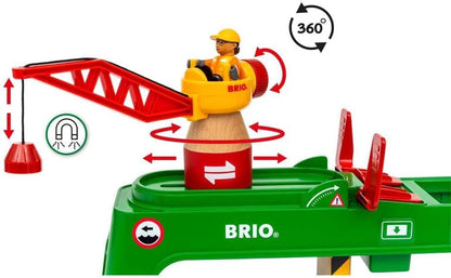 BRIO World Container Crane 33996 3+