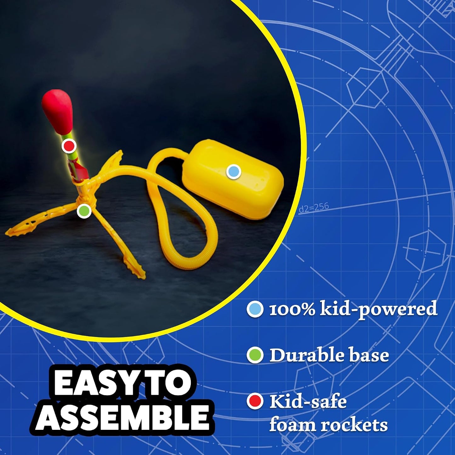 Stomp Rocket Ultra LED 5+