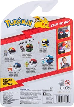 Tyrunt & Dusk Ball  Pokémon Clip ‘N’ Go Ball 4+