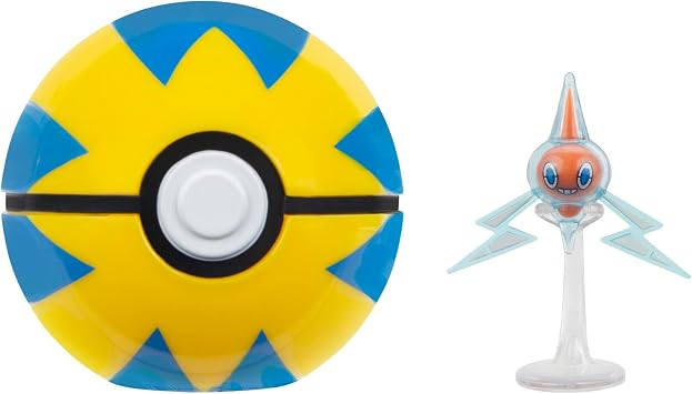 Rotom & Quick Ball Pokémon Clip ‘N’ Go Ball 4+
