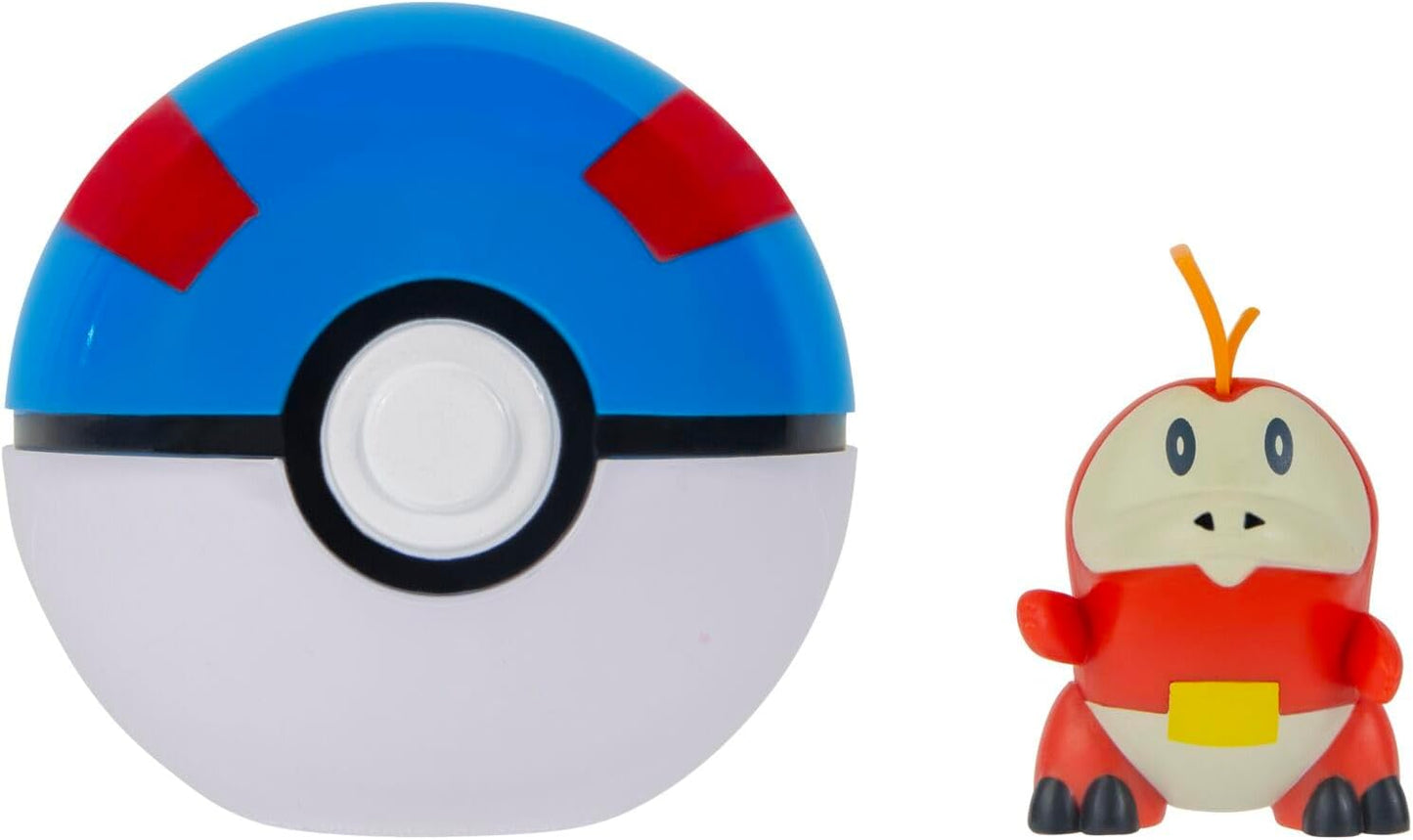 Fuecoco & Great Ball Pokémon Clip ‘N’ Go Ball 4+