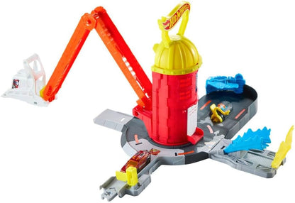 Hot Wheels Super Fire Station Rescue by Mattel 4+