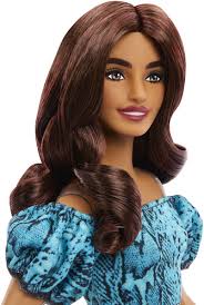 Barbie Fashionistas Doll #250 Teal Animal Print by Mattel +3
