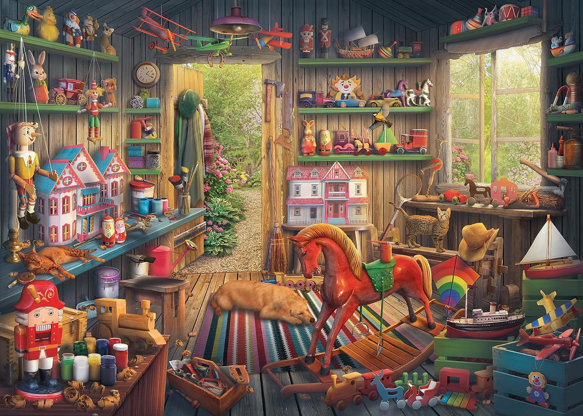 Ravensburger Nostalgic Toys 1000 Piece Jigsaw Puzzle 12+