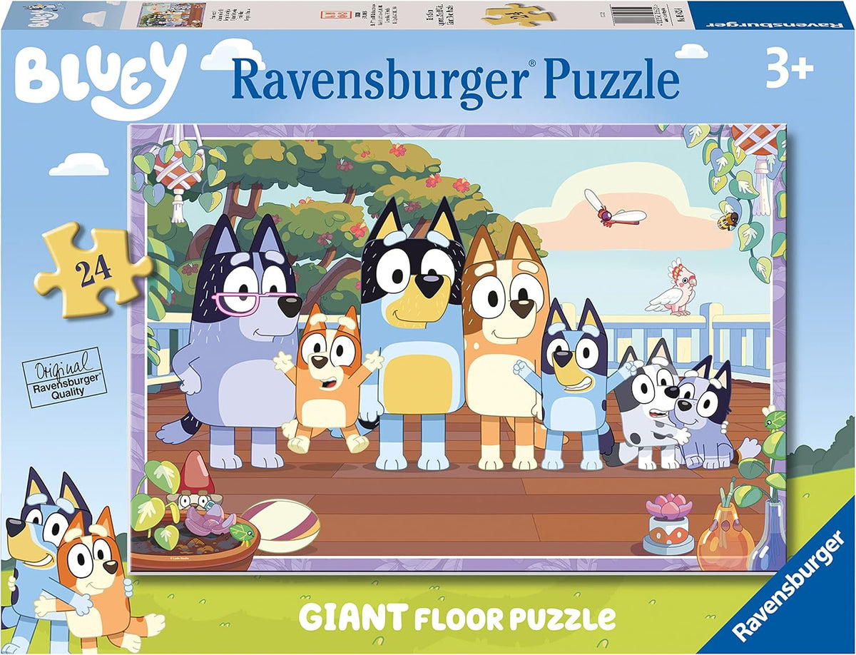 Ravensburger Bluey 24 piece Giant Floor Jigsaw Puzzle 3+