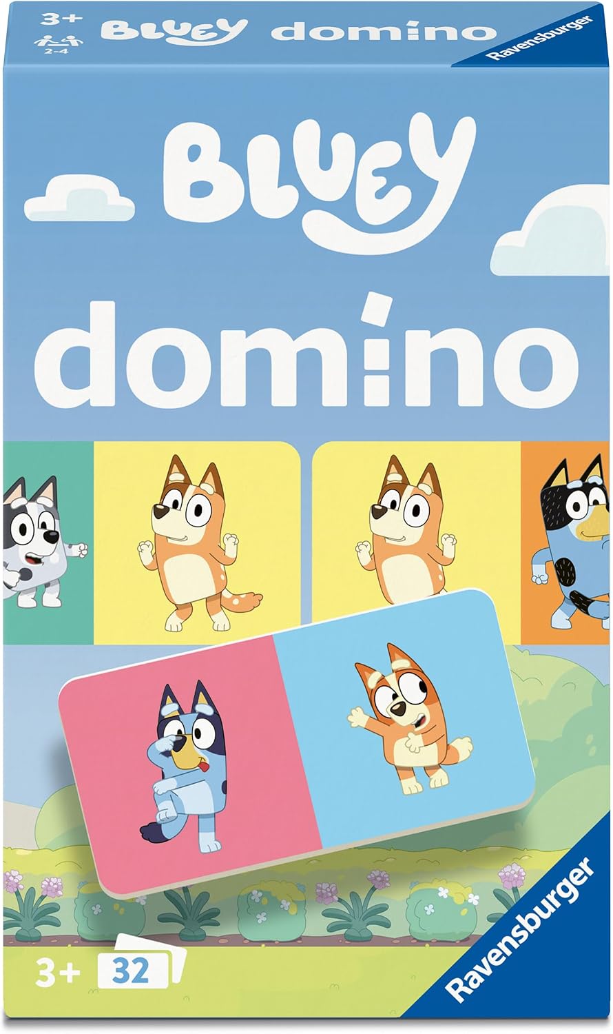 Ravensburger Bluey Dominoes Game 3+