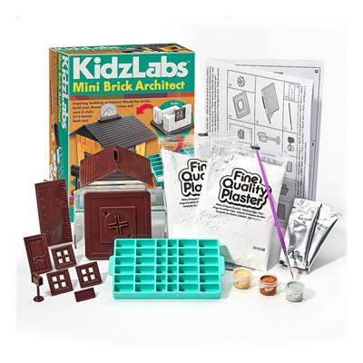Mini Brick Architect by KidzLabs 4M 5+