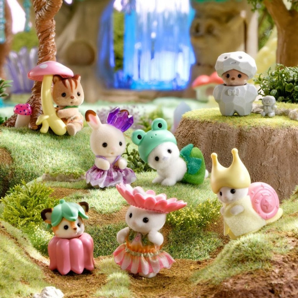Sylvanian Families Cutie Collectibles - Colourful Bunny Costume Babies by Epoch 3+