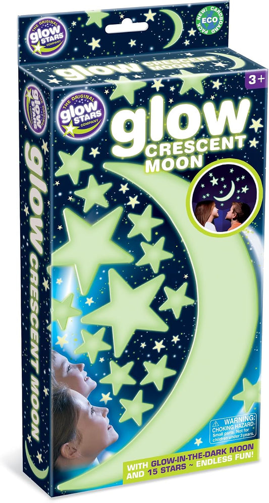 Glow Crescent Moon by the Original Glowstars Company 6+