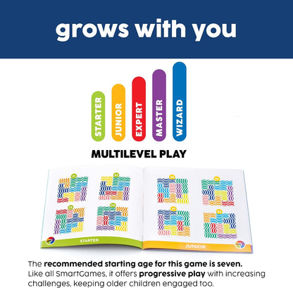 IQ Flow 1 Player Logic Game by Smart Games 7+