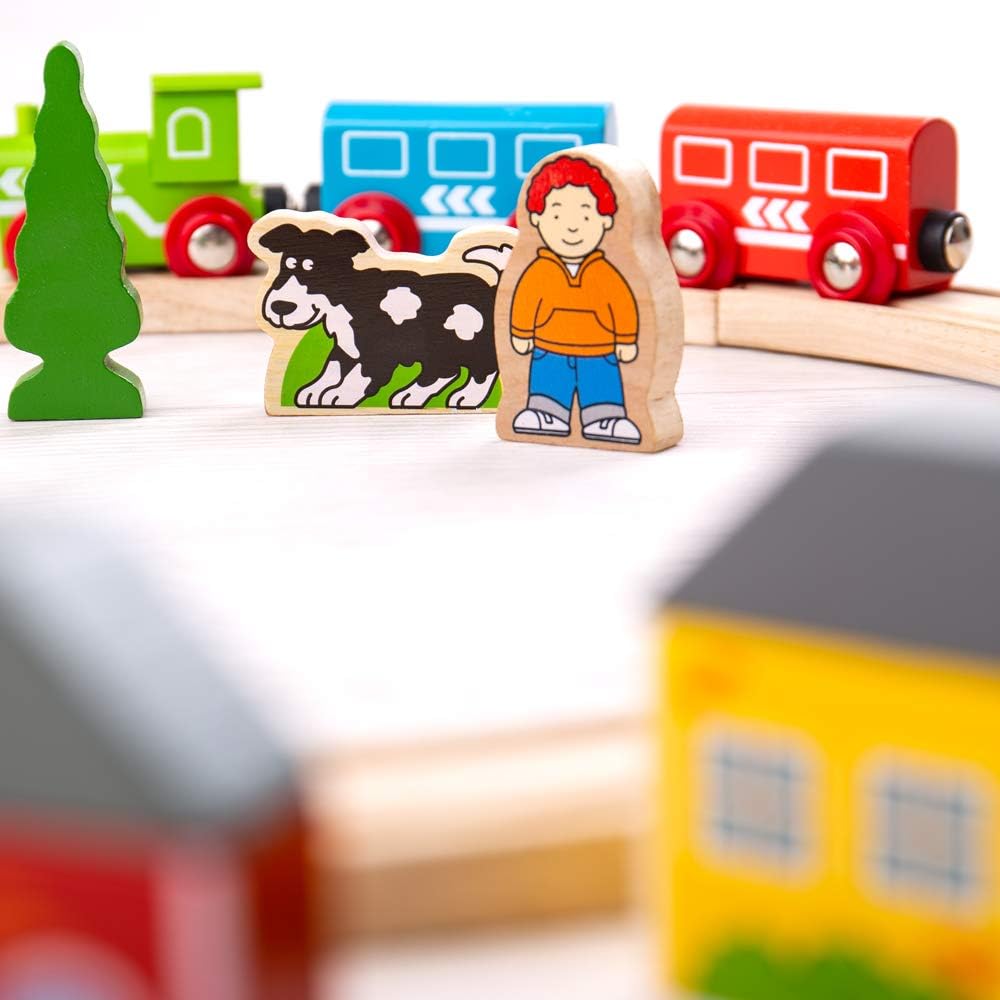 My First Train Set by Bigjigs Toys 3+