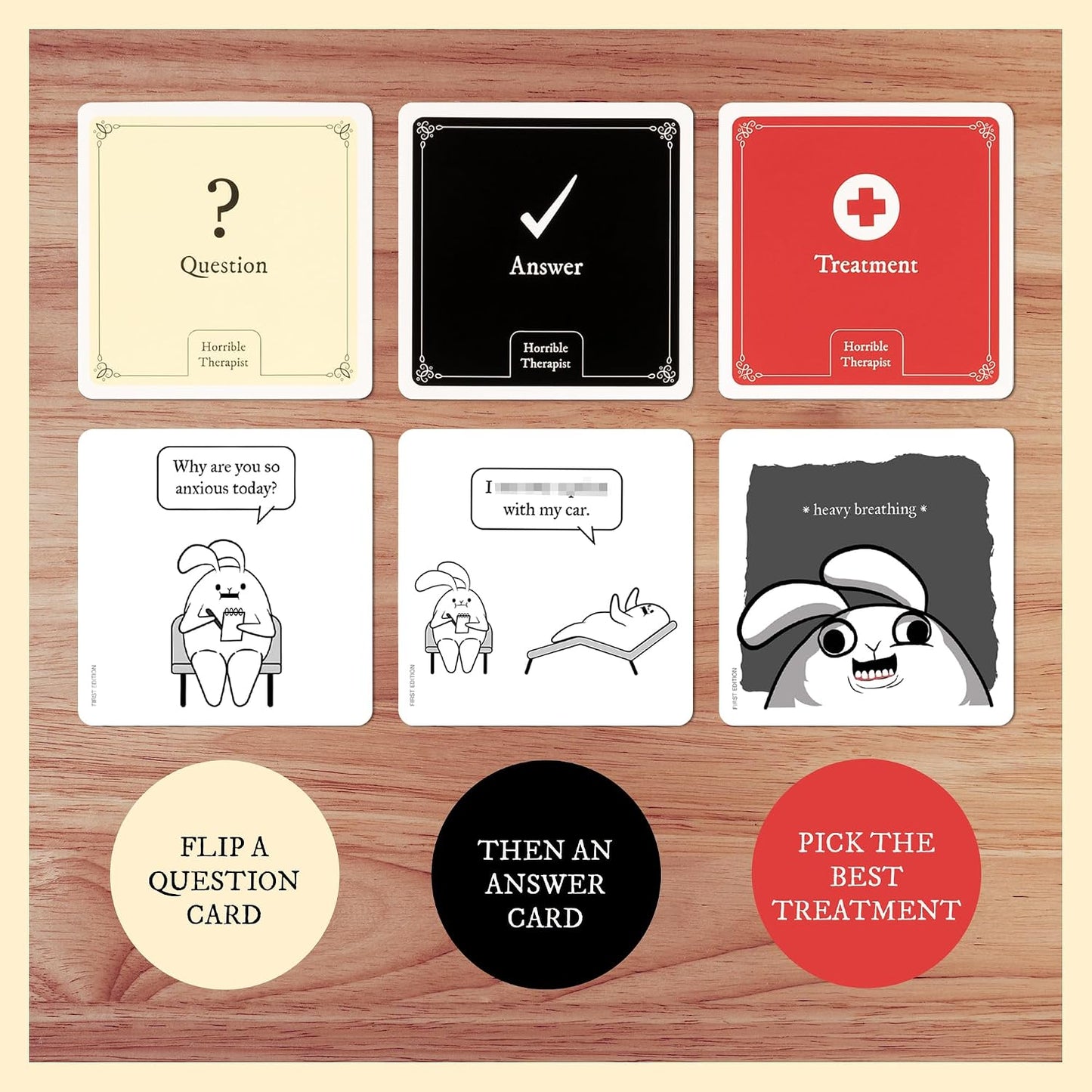 Horrible Therapist by Exploding Kittens 18+