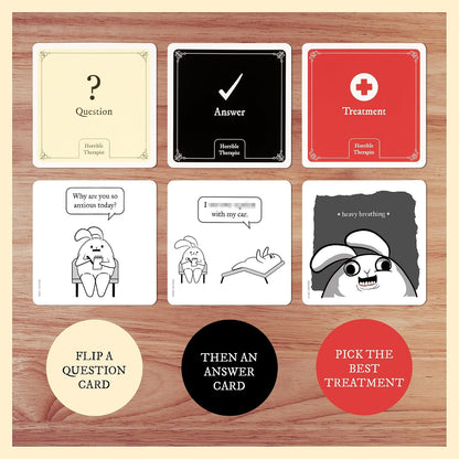 Horrible Therapist by Exploding Kittens 18+