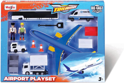 Maisto Tailwinds Airplanes Airport Playset B 3+