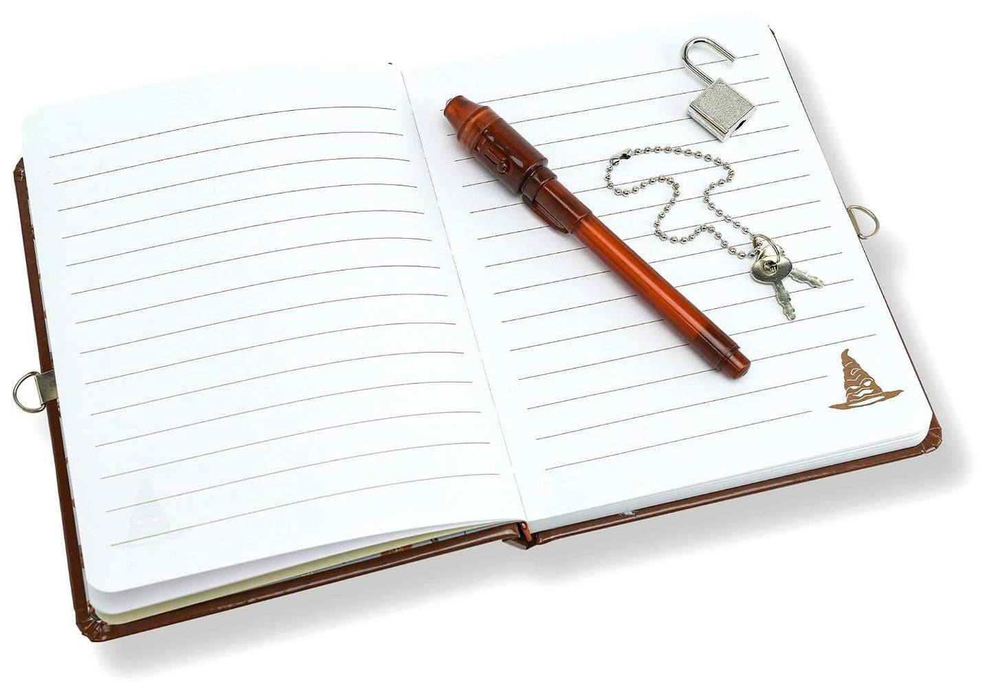 Harry Potter: Hogwarts Lock & Key Diary with Invisible Ink Pen