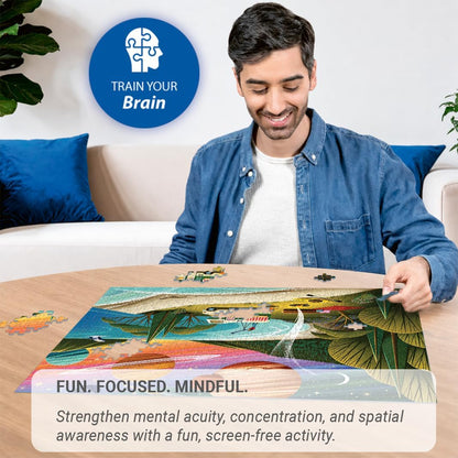 Ravensburger Camp Sight 500 piece Jigsaw Puzzle 12+