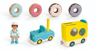 Playmobil Junior Crazy Donut Truck with Stacking and Sorting 71702 12m+
