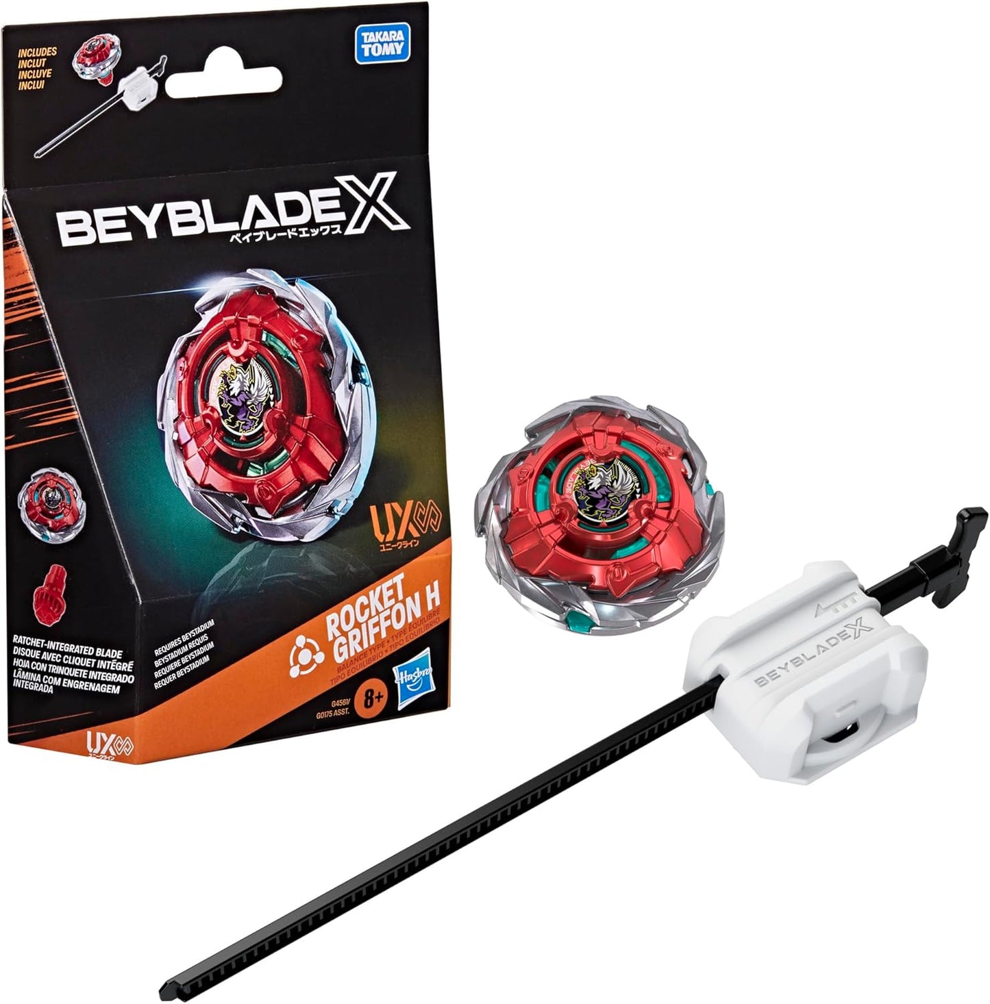 Beyblade X Rocket Griffon H by Hasbro 8+