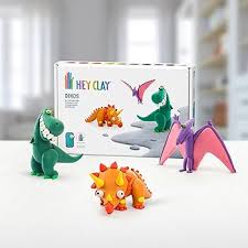 Hey Clay Dinos set air-dry clay Kit 3+