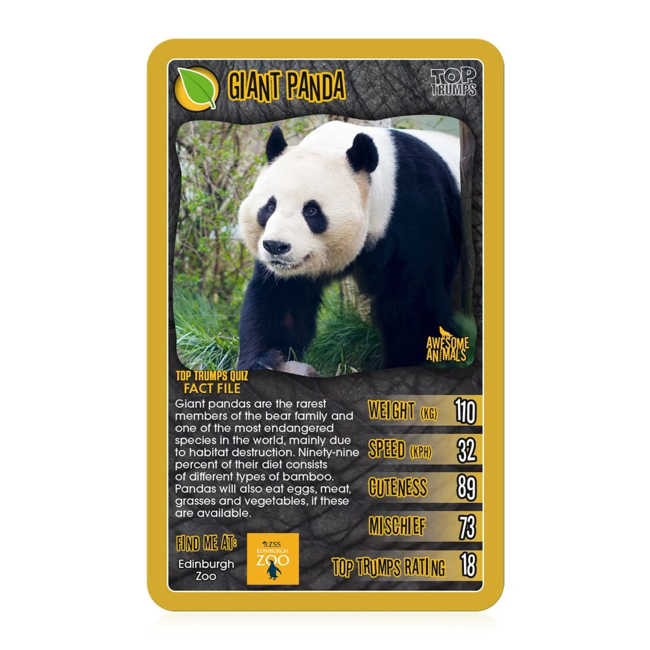 Top Trumps Awesome Animals Card Game 6+