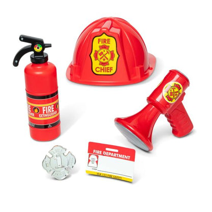 Fireman Dress Up Costume Set Melissa & Doug 3+