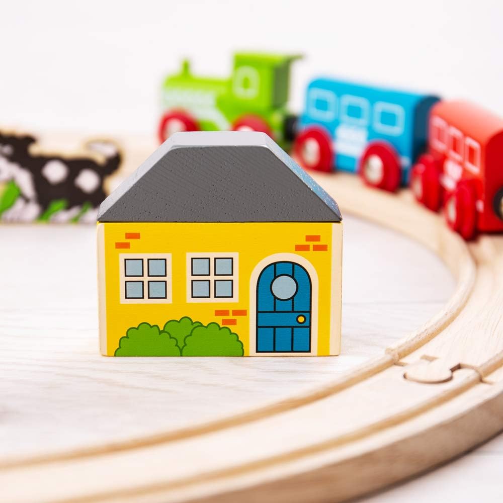 My First Train Set by Bigjigs Toys 3+