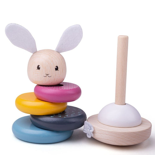 Rabbit Stacking Rings 12m+ by Big Jigs