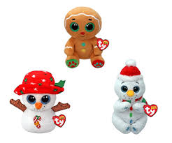 Nutmeg Gingerbread Man 15cm Ty Beanie Soft Toy DOB November 30th