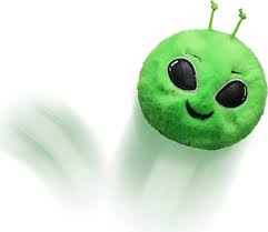 Sebastian the Alien Bouncer 8cm TY Beanie Balls DOB September 16th