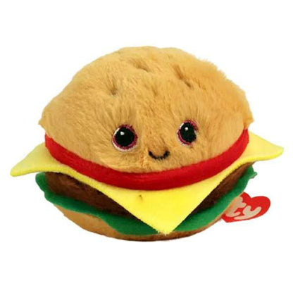 Hamburger Bouncer 8cm TY Beanie Balls DOB May 28th