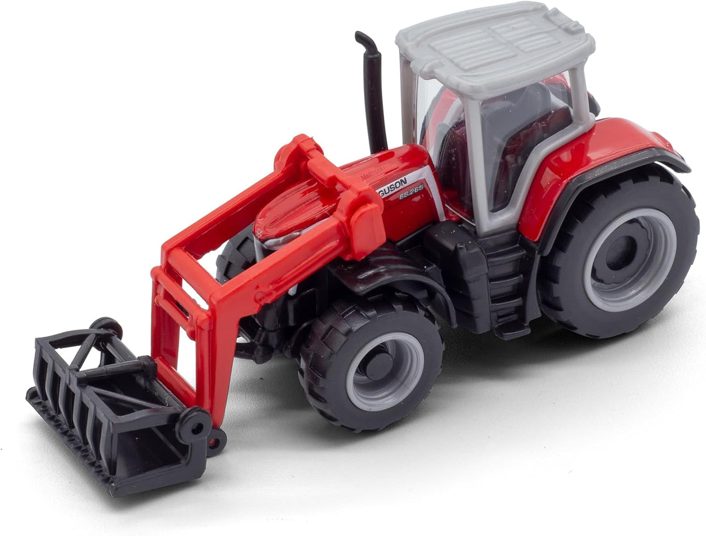 Maisto Mini Work Machines - Massey Fergusson 3'' 8S.265 Tractor with Front Loader 3+
