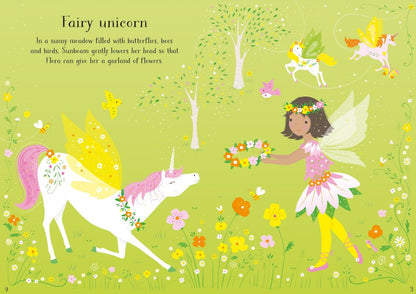 Little First Stickers Unicorns Book by Usborne 3+