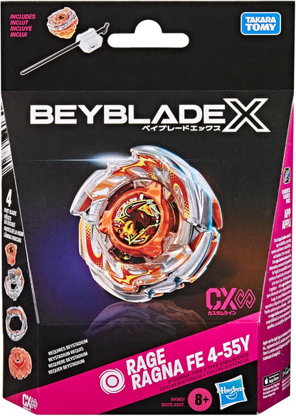 Beyblade X Rage Ragna FE 4-55Y by Hasbro 8+
