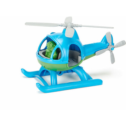 Eco Blue Helicopter by Green Toys 2+ Recycled Plastic Range