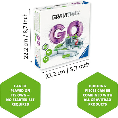 GraviTrax GO Rotative Marble Run 8+