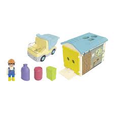 Playmobil Junior Truck With Sorting Garage 71686 12m+